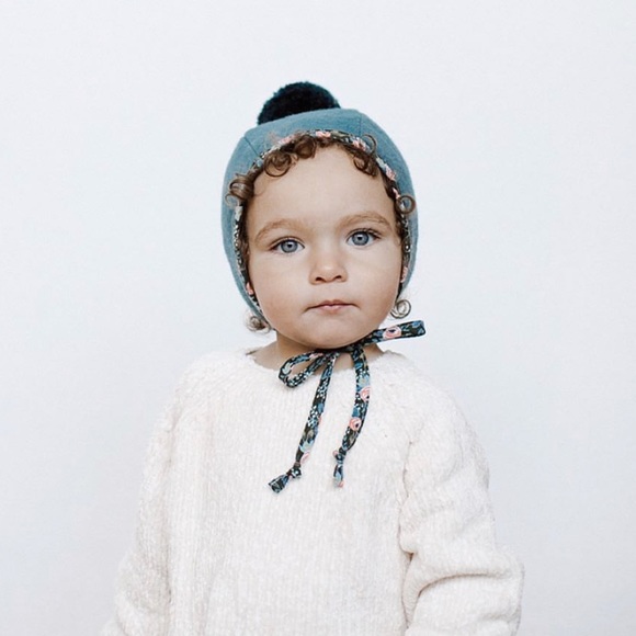 briar handmade pom bonnet